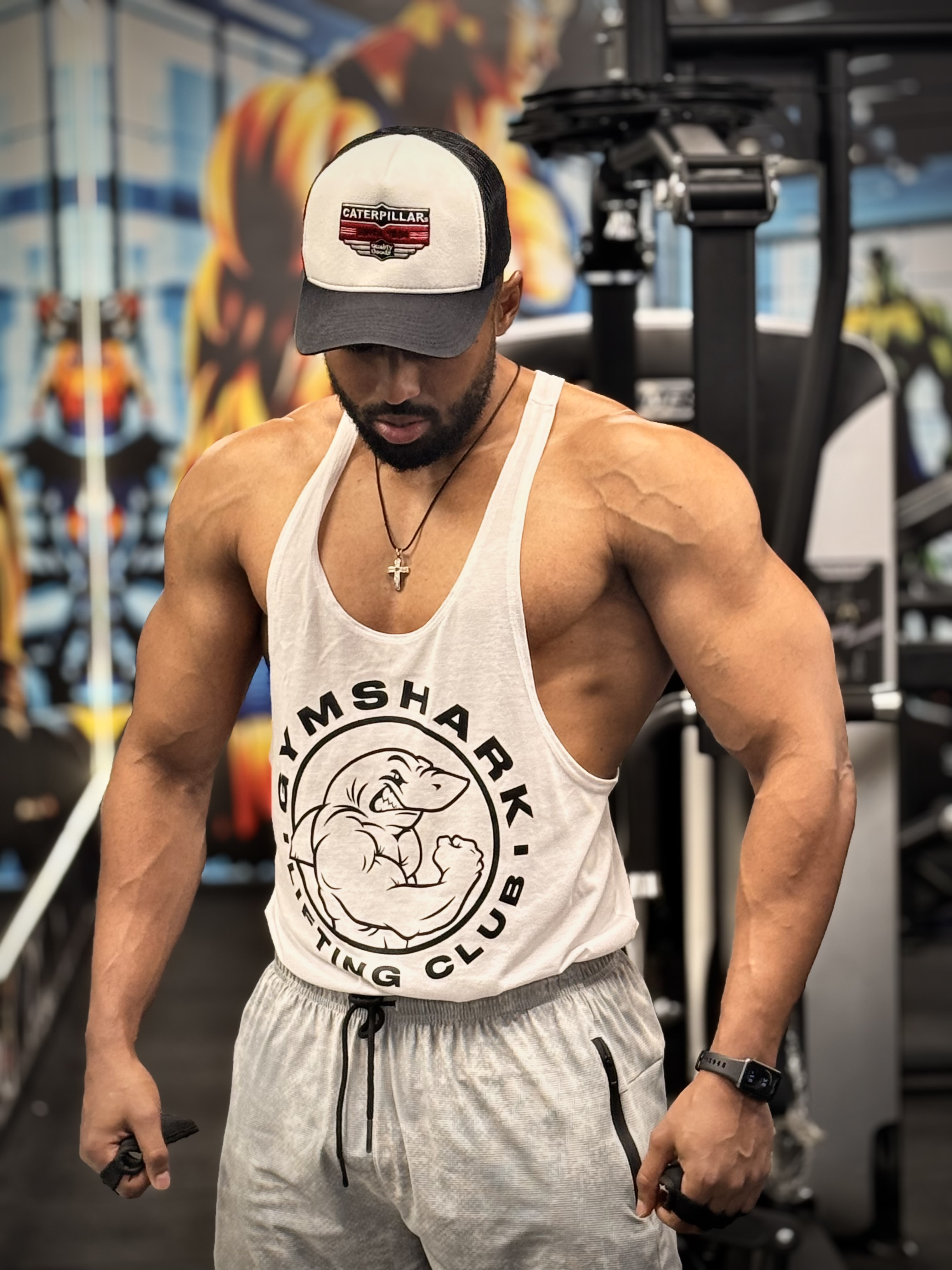 Coach William In The Gym Working Out — Intense Biomechanics